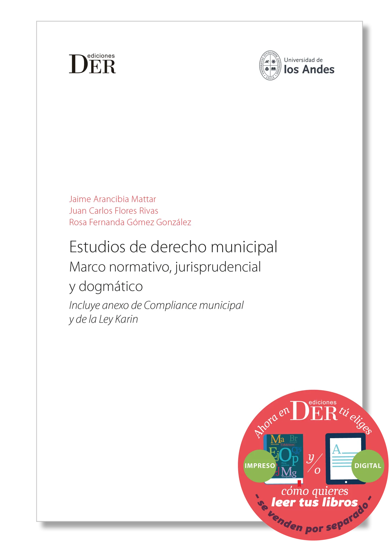 Libro Estudios de derecho municipal. Marco normativo, jurisprudencial y dogmático